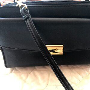 Small black crossbody bag